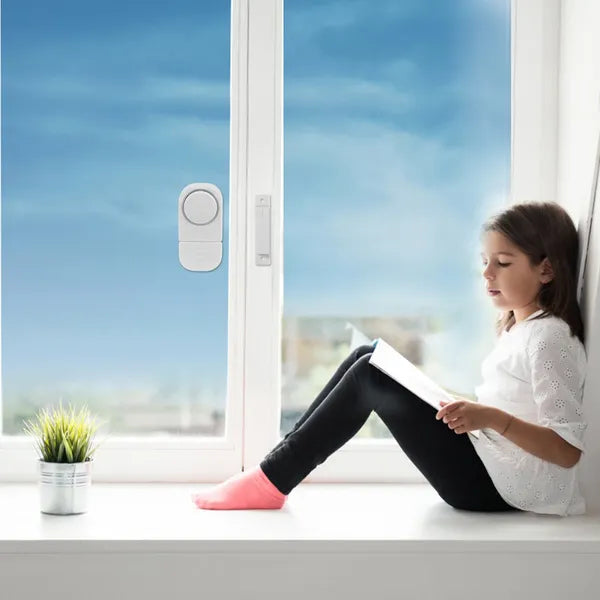 Alarme Magnétique Porte et Fenêtre 90dB — Sécurité Maison Sans Fil