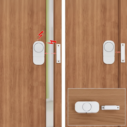 Alarme Magnétique Porte et Fenêtre 90dB — Sécurité Maison Sans Fil