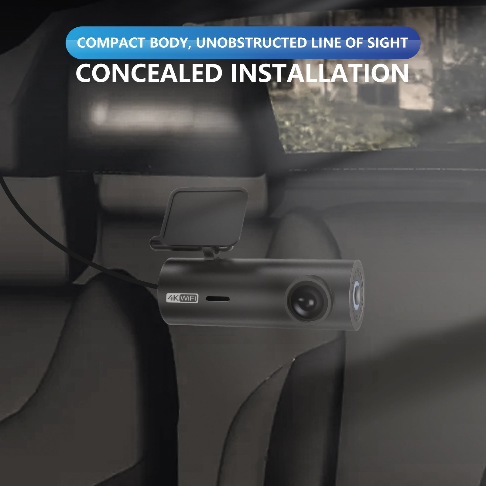 Dashcam 4K Wi - Fi pour voiture - Gadgets - shop